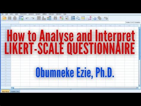 Spss How To Analyse And Interpret Likert Scale Questionnaire Using Spss