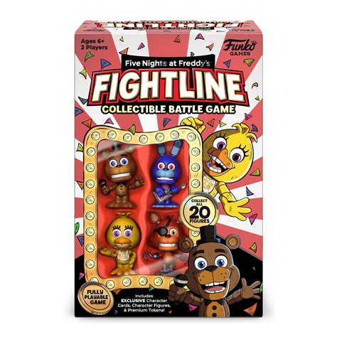 Funko Games Five Nights At Freddy S Fightline Collectible Battle Game Premier Pack Gamestop