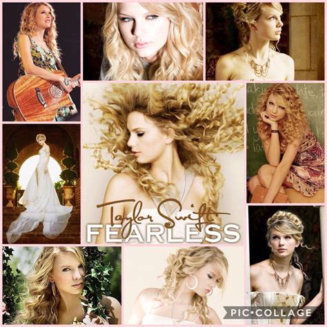 Taylor Swift Fearless Collage Taylor Swift Fearless Fan Edits Taylor