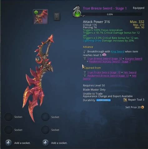 Blade and soul upgrade weapon guide. Blade And Soul Silverfrost Mountains Lvl 50 Soul Shield And Weapons Upgrade