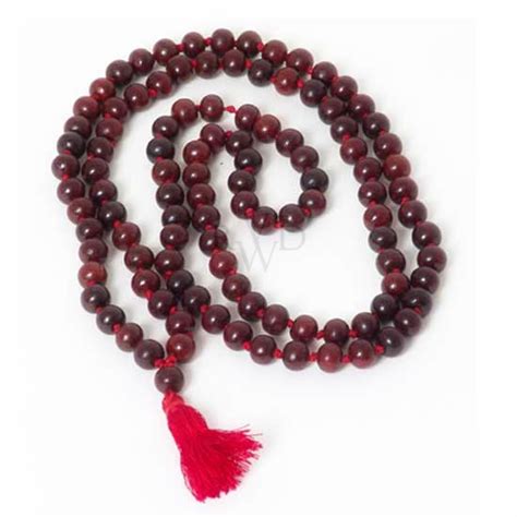 rosewood mala prayer beads