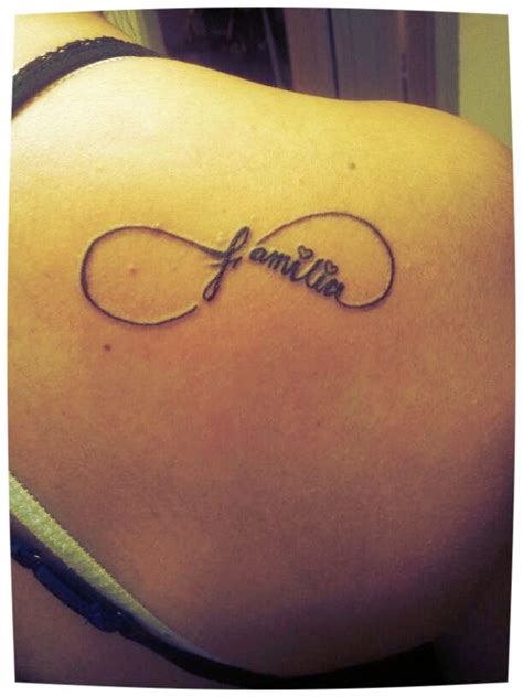 Loved this design the most! My Infinity family tattoo