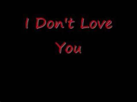 Слушать i don t like it i love it онлайн или скачать песни в mp3 на телефон (андроид, айфон) на сайте ogonek.me. I Don't Love You~~My Chemical Romance~With Lyrics - YouTube