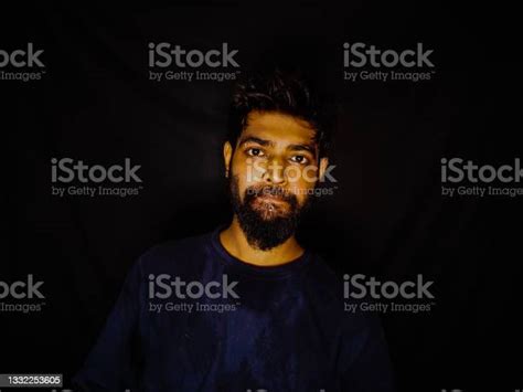 Indian Bearded Man With Facial Hair And Expressions For Social Media