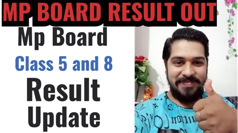 Mp Board Result Out Mp Board Class 5 And 8 Result Update Mp Board