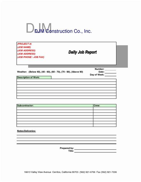 Daily Production Report Format In Excel Excel Templates 673