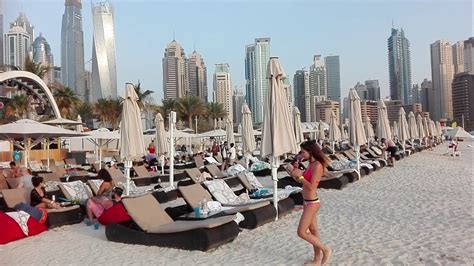 Dubai Marina Beach Youtube