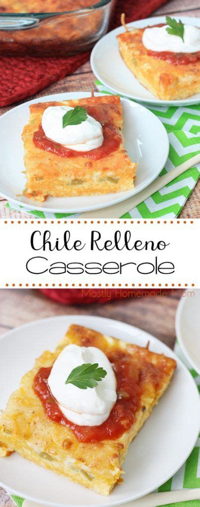 Spread evenly over bottom of the dish. Chile Relleno Casserole | Recipe | Recipes, Chile relleno ...