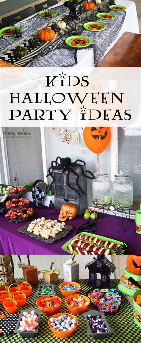 Kids Halloween Party Ideas - HoneyBear Lane