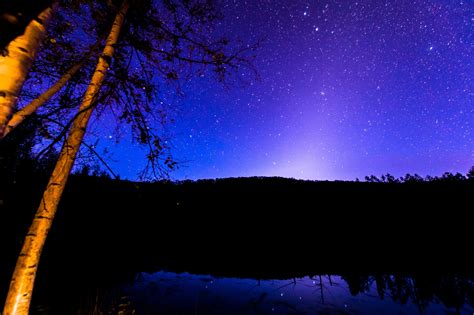 Blue Starry Sky with stars image - Free stock photo - Public Domain photo - CC0 Images