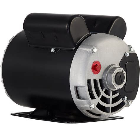 Vevor Air Compressor Electric Motor 5 Hp Spl 3450 Rpm 208 230 Volt 3