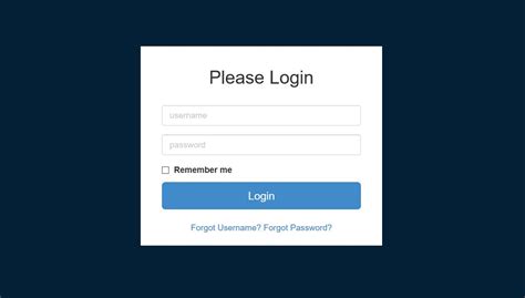 Free Bootstrap 4 Login Form Login Form Login Form Images