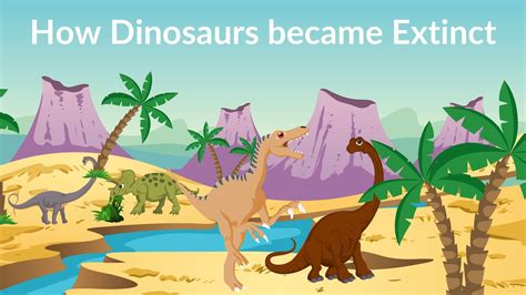 How Dinosaurs Became Extinct Dinosaur Extinction Dinosaurs Video