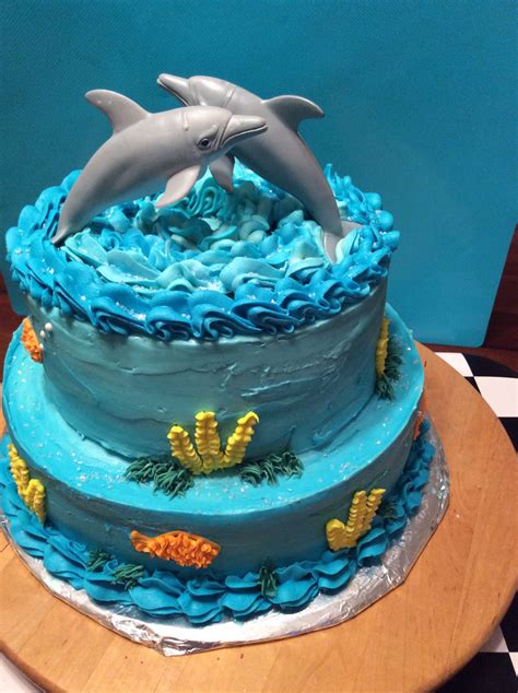 Dolphin Cake Football Birthday Cake 18th Birthday Cake Themed