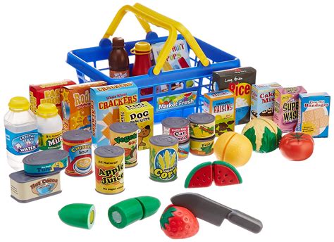 Small World Toys Living Get To The Grocer Shopping Basket Playset Ebay
