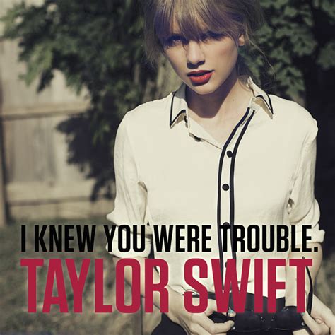 I Knew You Were Trouble By Taylor Swift On Spotify