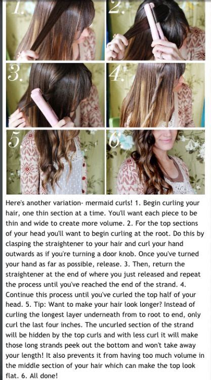 Mermaid Curl Tutorial How To Curl Your Hair Beauty Hacks Beauty Tips