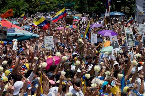 Venezuelans Mass For Years Largest Anti Government Protests Ya Libnan