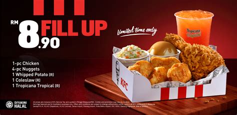 Download the kfc app and enjoy exclusive offers. KFC NEW Promo! Fill Up Set Only RM8.90!!! - Saving Kaki ...