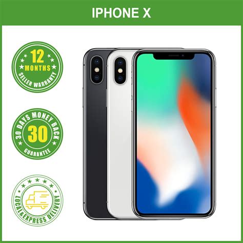 New Apple Iphone X 64gb 256gb Factory Unlocked Sealed Local Delivery Ebay