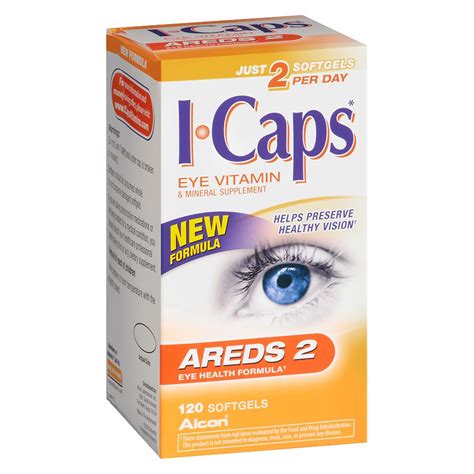 Icaps Areds2 Eye Vitamin Softgels Walgreens