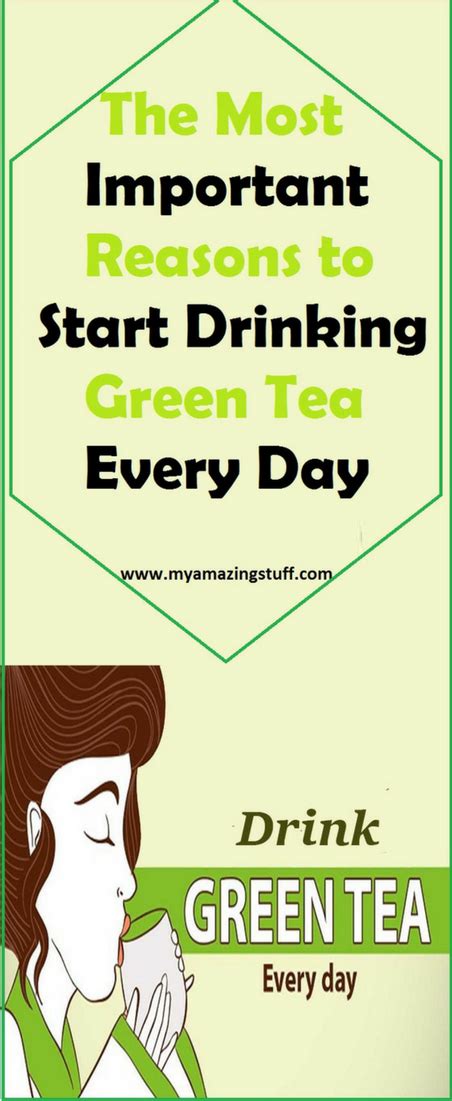 If you're trying to lose weight i suggest drinking at least 2 cups. The Most Important Reasons to Start Drinking Green Tea ...