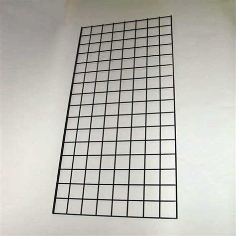 Large Raw Steel Wire Grid Panel 2x8 The Fixture Zone