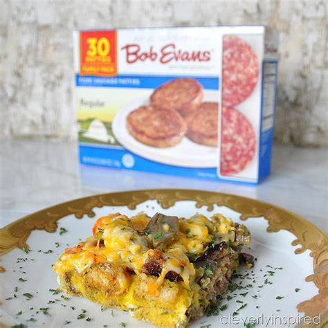 Overnight Sausage And Egg Breakfast Casserole Cleverly Inspired