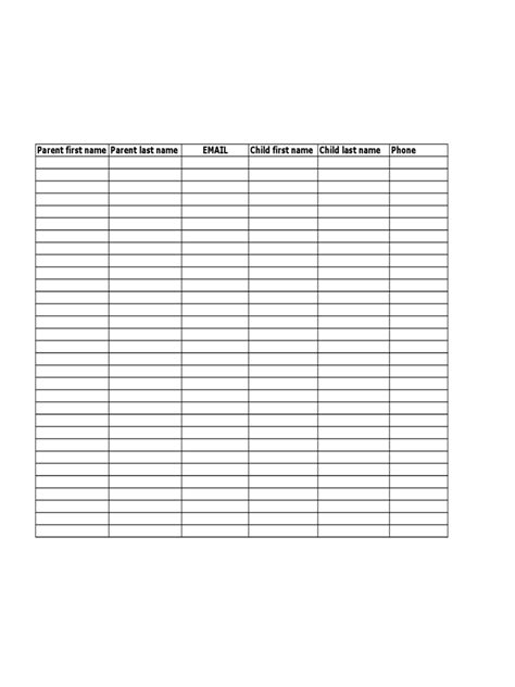 2021 Roster Template Fillable Printable Pdf And Forms Cloobx Hot Girl