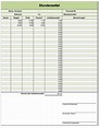 Kostenloser Stundenzettel für Excel oder als PDF