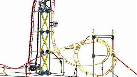 Knex Electric Inferno Roller Coaster Building Set Review Compare