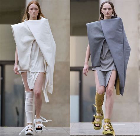 Rick Owens 2018 Spring Summer Womens Runway Catwalk Looks Mode à