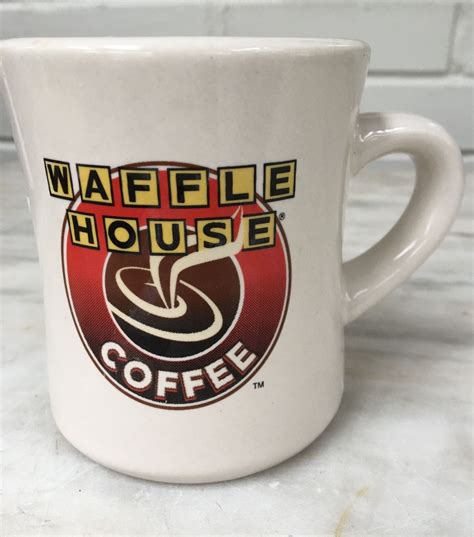 Waffle House Coffee Mug Restaurant Mug Advertisement Vintage Diner