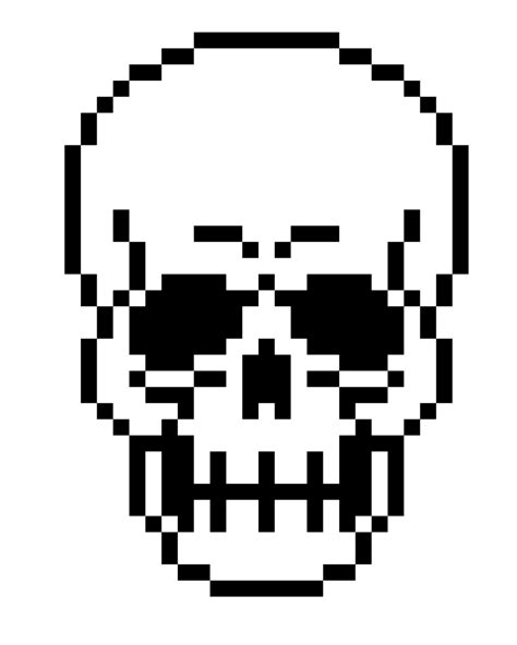 Skull Pixel Art Calavera Skeleton Png Clipart Anatomy Calavera Porn