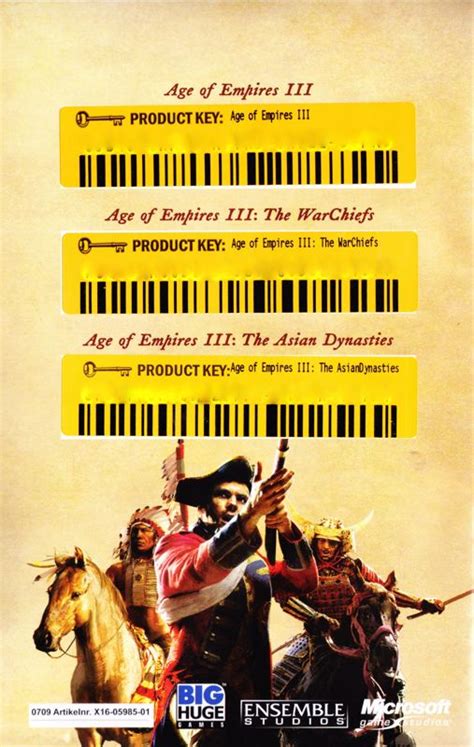 Age Of Empires Iii Complete Collection Cover Or Packaging Material Mobygames