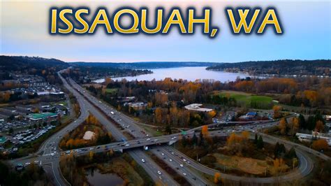 Aerial Views Of Issaquah Washington Youtube