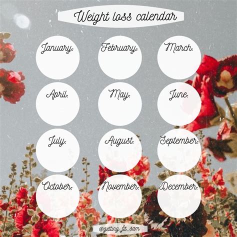 Universal Weight Loss Calendar 2021 Get Your Calendar Printable