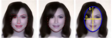Face Aspect Ratio Evaluation Face Image With Detected Facial Landmarks