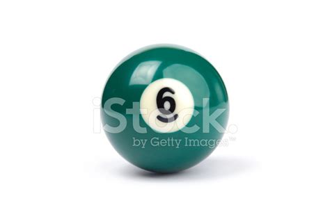 Billiard Ball Number 6 Stock Photo Royalty Free Freeimages