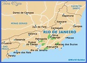Rio de Janeiro Map Tourist Attractions - ToursMaps.com