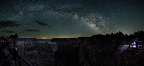 A Star Trek Reporting Back From Our Time At The Grand Canyon Night Sky