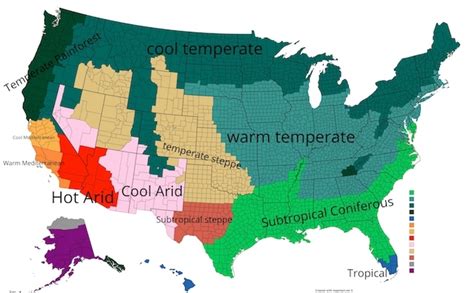 Climate Of The United States Weather Climate Palmtalk