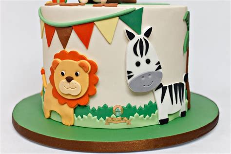Jungle Safari Cake Safari Birthday Cakes Safari Cakes Jungle Safari