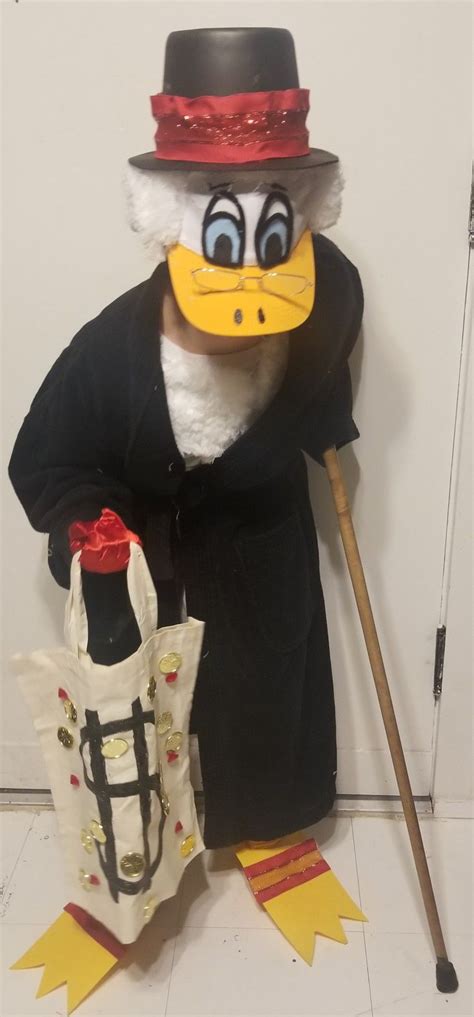 Scrooge Mcduck Homemade Costume Scrooge Mcduck Homemade Costume Scrooge