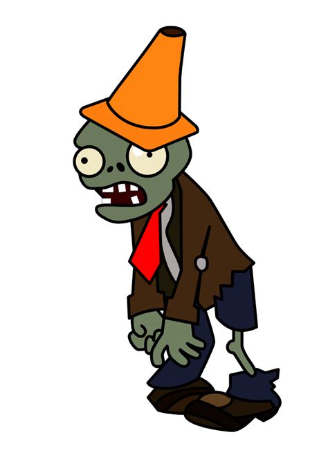 Conehead Zombie By Epicpoodle On Deviantart