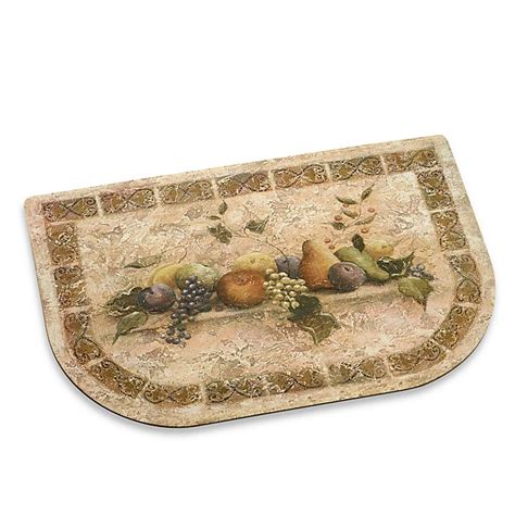 Tuscan Palette 22 Inch X 34 Inch Cushioned Floor Mat Bed Bath And
