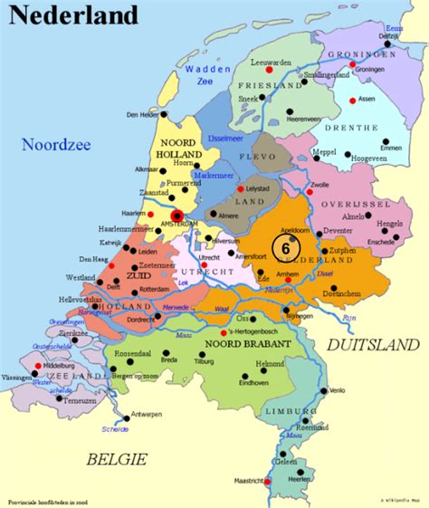 We have reviews of the best places to see in nederland. Kaart Nederland