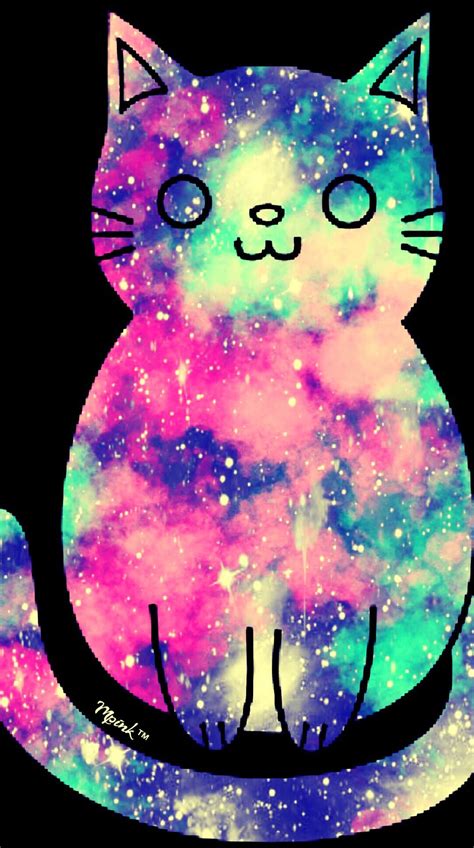 Cute Cat Galaxy Wallpaper Blues Dance