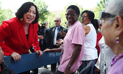 Sonia Sotomayor Makes Herself At Home In Washington The New York Times