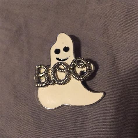 Jewelry Enamel Ghost Pin Halloween Poshmark